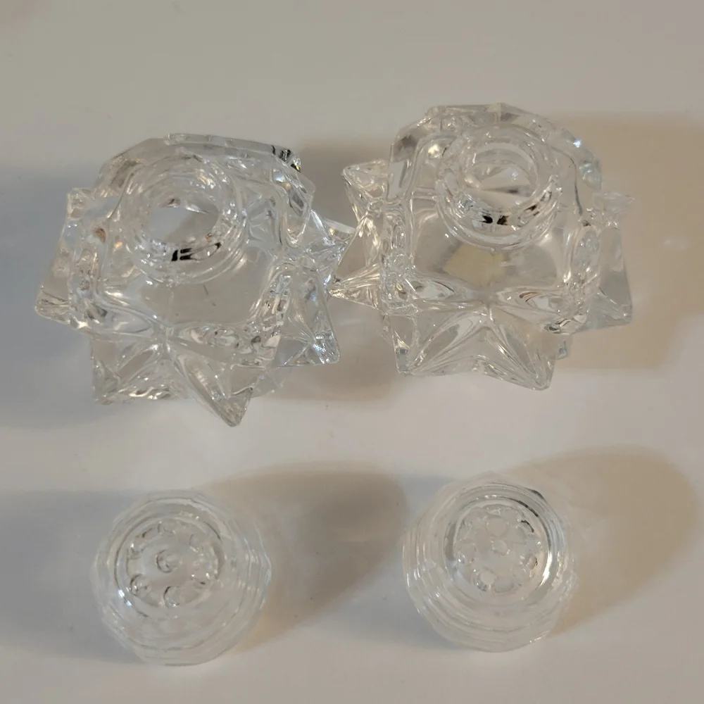 Vintage clear crystal
